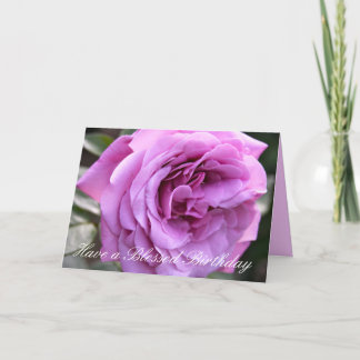 賛美された誕生日 カード