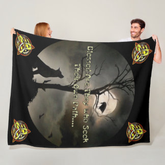 賛美された道のフリースブランケット、 フリースブランケット