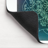 賛美された雨曼荼羅 マウスパッド (コーナー)