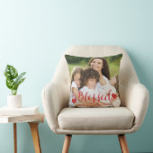 賛美された|の休日の写真の装飾用クッション クッション (椅子)