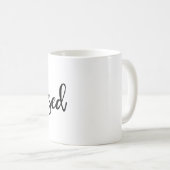 賛美されたHashtag コーヒーマグカップ (正面右)