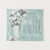 賛美されたIVミント|は家に居るために割り当てます タペストリー (正面(横))