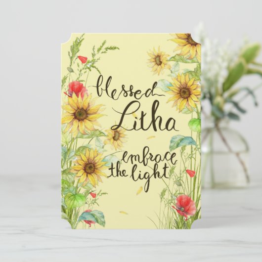 賛美されたLitha カード (スタンド正面)