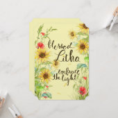 賛美されたLitha カード (正面/裏面インサイチュ)