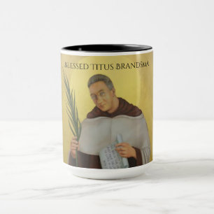 賛美されたTitus BrandsmaのCarmelite聖者の司祭 マグカップ