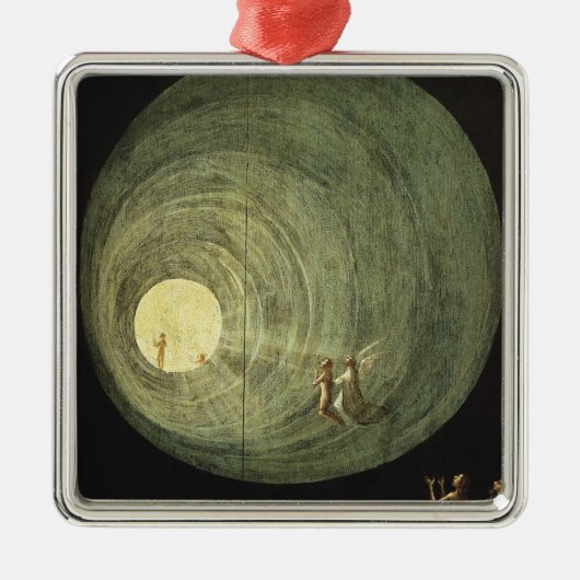 賛美されるの上昇 メタルオーナメント (正面)