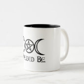 賛美されるコーヒー・マグがあって下さい ツートーンマグカップ (正面右)