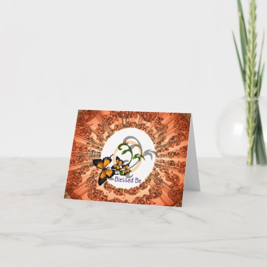 賛美される勇気付けられるがあって下さい カード (正面)