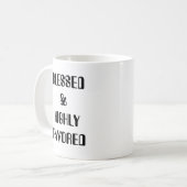 賛美される及び非常に支持される コーヒーマグカップ (正面左)