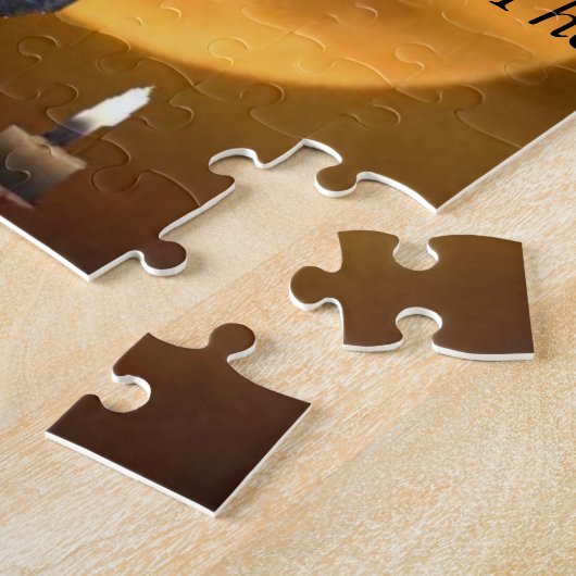 賛美される魔法使いのパズルがあって下さい ジグソーパズル (側面)