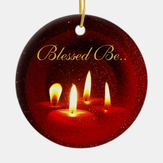 賛美される…あって下さい セラミックオーナメント (正面)