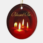 賛美される…あって下さい セラミックオーナメント (左)