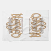 賛美される-至福 キッチンタオル (横)