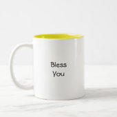 賛美して下さい ツートーンマグカップ (左)