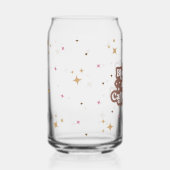 賛美とカフェイン入りのキラキラ ガラス缶 (正面)