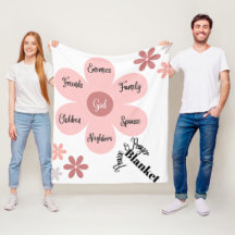 賛美と祈りの言葉毛布