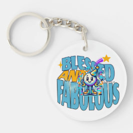 賛美と素晴らしい – 数字6:24-25 キーホルダー