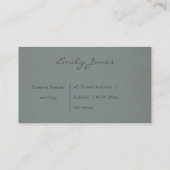 賛美と重要な情報を受け取る頼にも必要 名刺 (裏面)