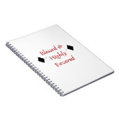 賛美とHighly Favored Notebook | マホガニーヴィダ ノートブック (右側)