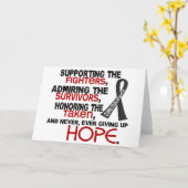 賛美のサポート3.2メラノーマ カード (黄色い花)