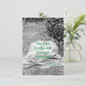 賛美の聖なる書物、 経典フラットグリーティングカード (スタンド正面)