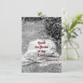 賛美の聖なる書物、 経典フラットグリーティングカード (スタンド正面)