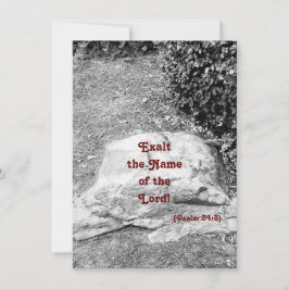 賛美の聖なる書物、 経典フラットグリーティングカード