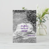 賛美の聖なる書物、 経典フラットグリーティングカード (スタンド正面)