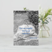 賛美の聖なる書物、 経典フラットグリーティングカード (スタンド正面)