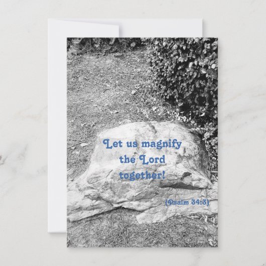 賛美の聖なる書物、 経典フラットグリーティングカード (正面)