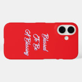 賛美の赤面賛美する Case-Mate iPhoneケース (裏面 (横))