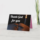 賛美の カード (正面)