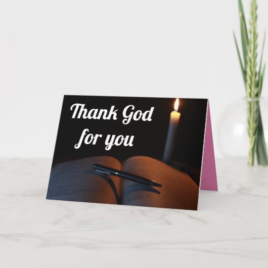 賛美の カード (正面)