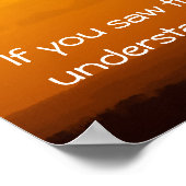 賛美の ポスター (角)