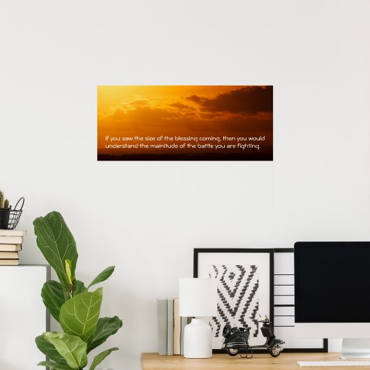 賛美の ポスター (ホームオフィス)