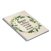 賛美はクリスチャンと称信じする女 ノートブック (右側)