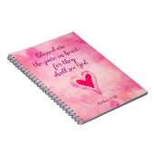 賛美はハートの中で純粋である – マタイ5:8 ノートブック (右側)