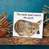 賛美は弱い子犬だ フォトプラーク (側面)