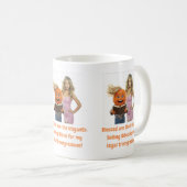 賛美は肝心だ コーヒーマグカップ (正面右)