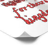 賛美は迫害される者だ ポスター (角)