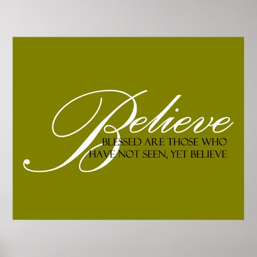 賛美は ポスター (正面)