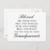 賛美は…祖父母 ポストカード (正面/裏面)