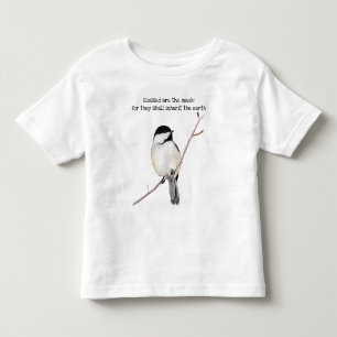 賛美はMeek《鳥》アメリカゴガラの幼児Tシャツ トドラーTシャツ