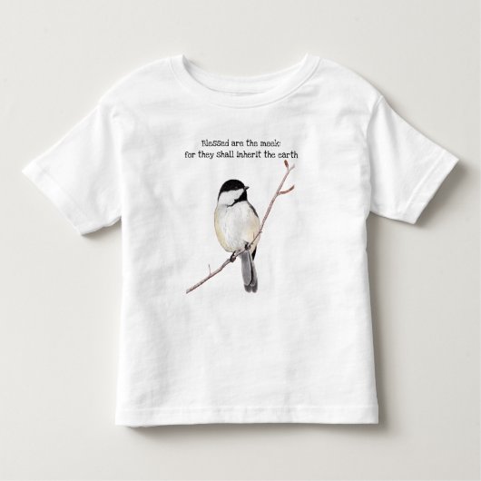 賛美はMeek《鳥》アメリカゴガラの幼児Tシャツ トドラーTシャツ (正面)