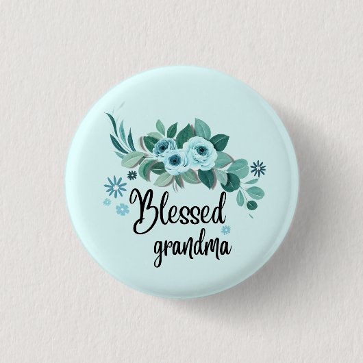 賛美ば 缶バッジ (正面)