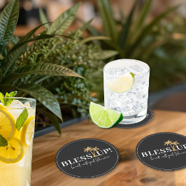 賛美アップ飲み物用コースター ラウンドペーパーコースター