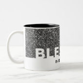 賛美イエスの名において | 銀スタイリッシュグリッター ツートーンマグカップ (左)