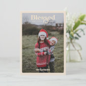 賛美インスパイア・写真のクリスマスカード シーズンカード (スタンド正面)