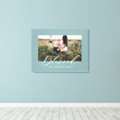 賛美エレガントスタイリッシュ家族 キャンバスプリント (インサイチュ (ウッドフロア))