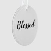 賛美カスタム白黒脚本 オーナメント (正面)